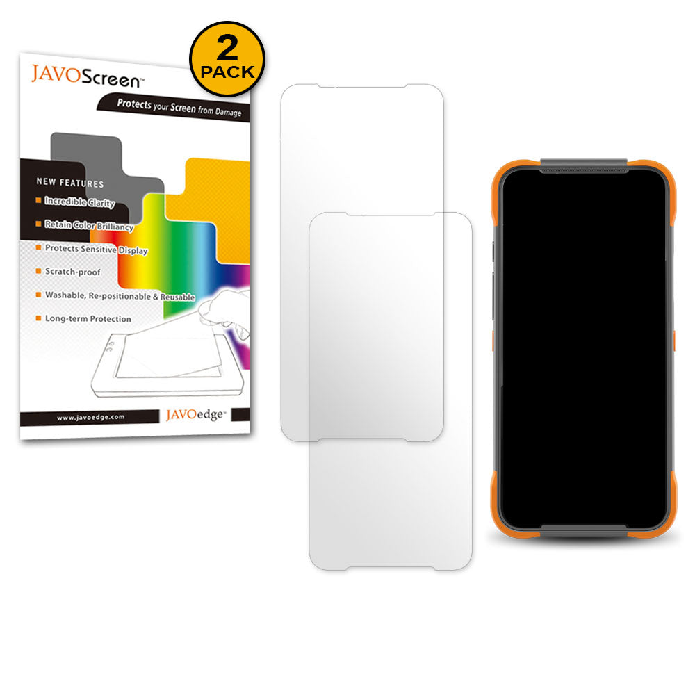 Anti-Glare or Ultra Clear Screen Protector for Juniper Systems Archer 4 (2 PACK), Defensive Armor Against Scratches by JAVOedge