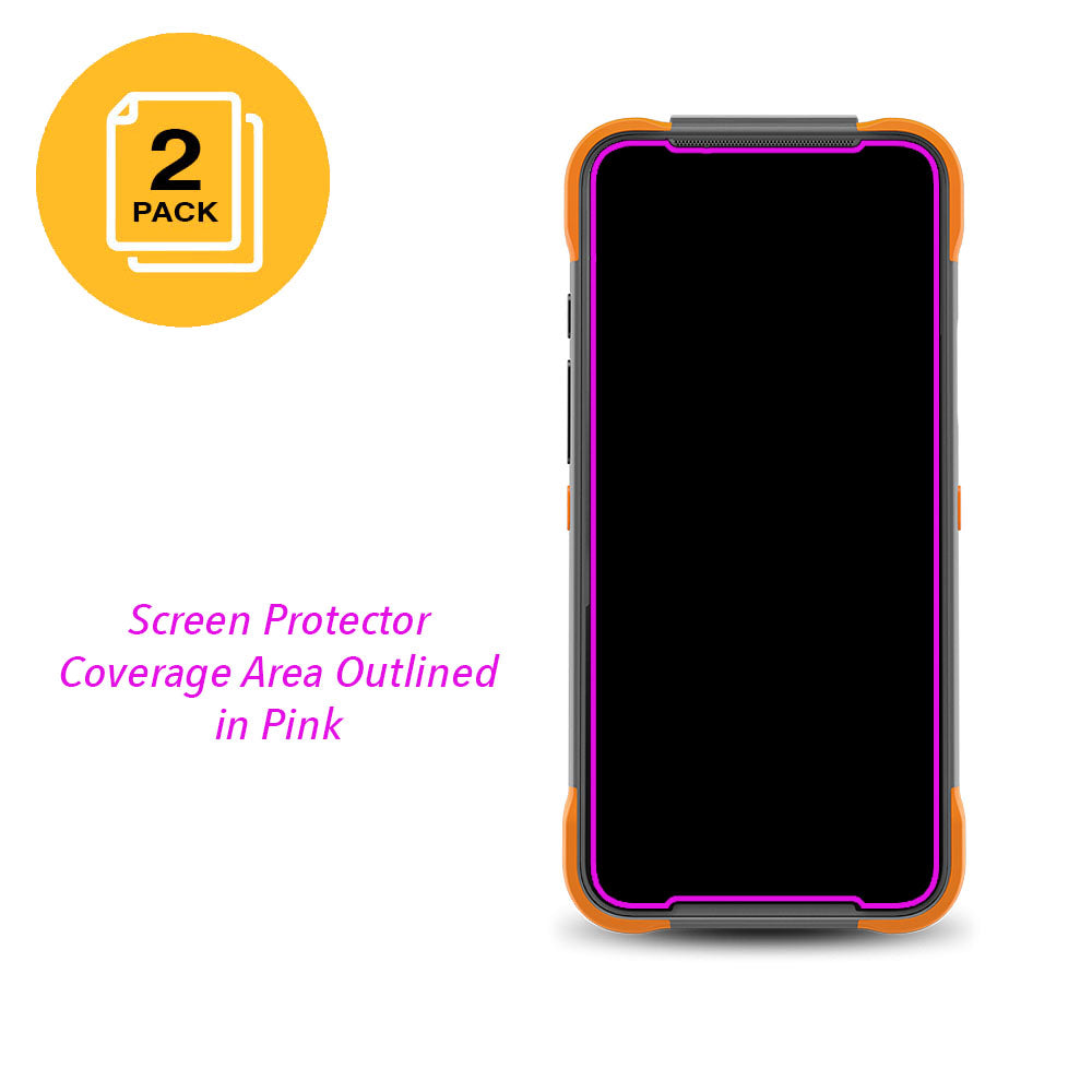 Anti-Glare or Ultra Clear Screen Protector for Juniper Systems Archer 4 (2 PACK), Defensive Armor Against Scratches by JAVOedge