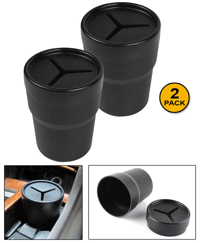 (2 Pack) Black Cup Storage Holder