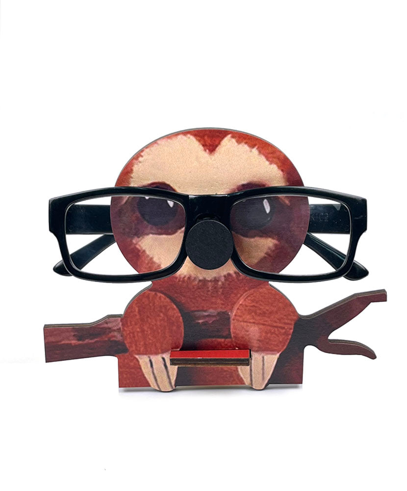 JAVOedge Wooden Animal Eyeglasses or Sunglasses Holder Display Stand
