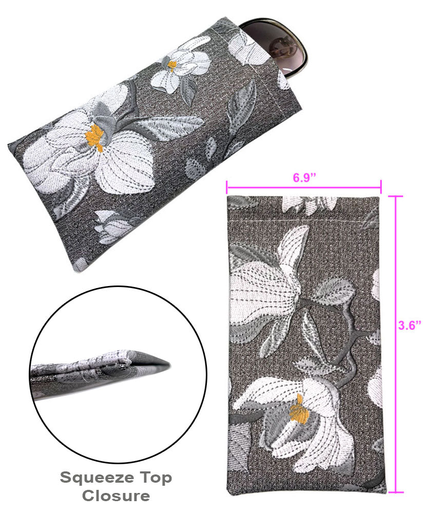 Gray Floral - 2 Packs