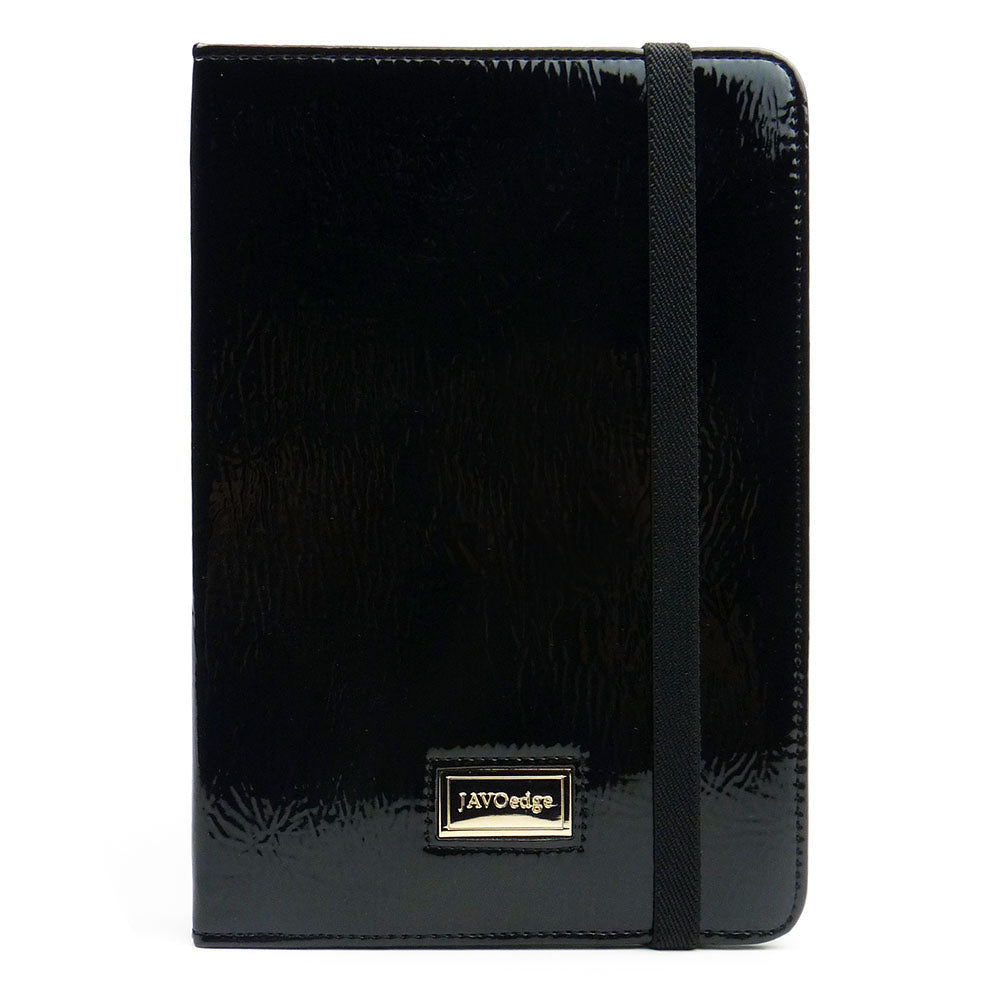 JAVOedge Bold Leopard Folio Case for the Apple iPad Mini (Black)