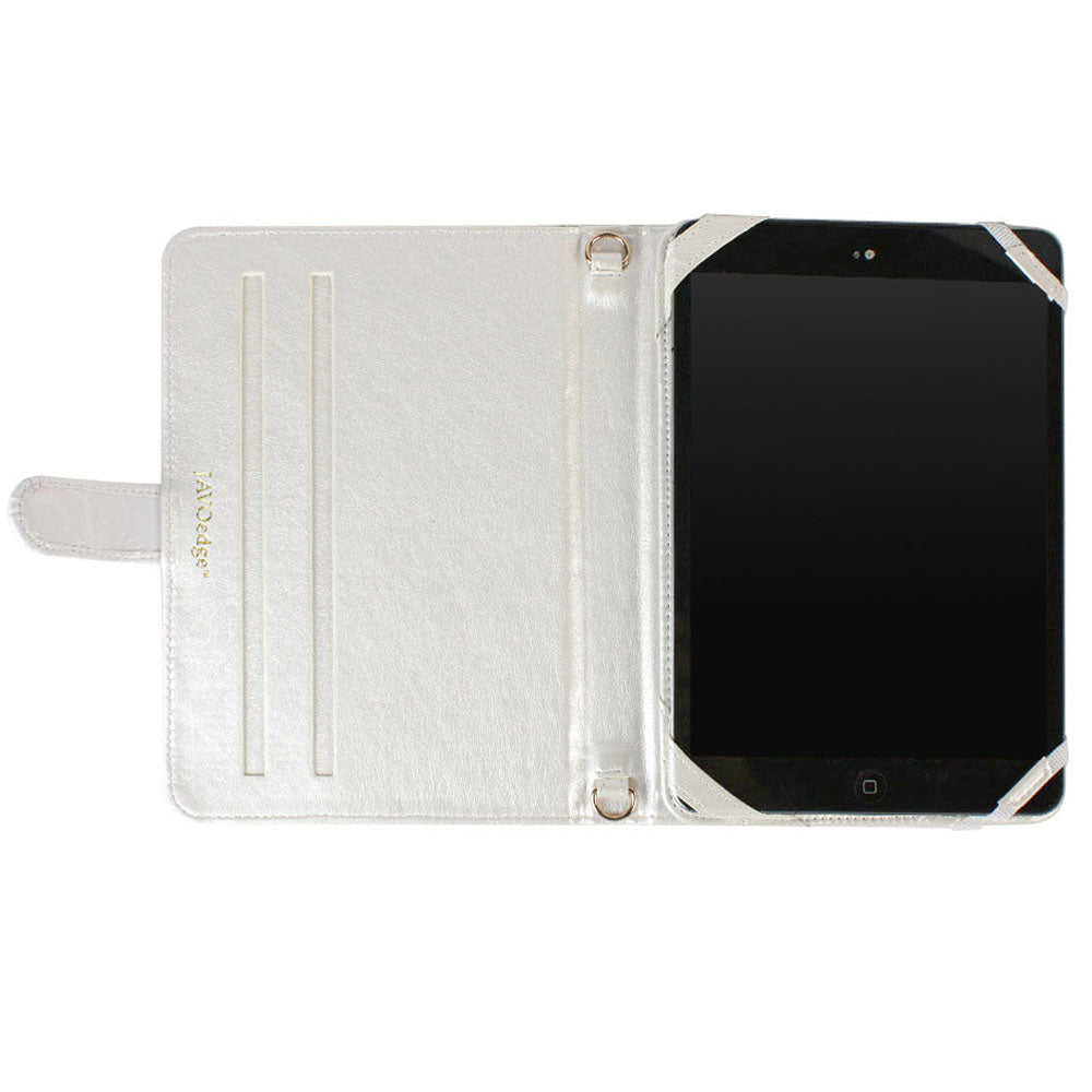 JAVOedge Quilted Dachshund Folio Case for the Apple iPad Mini (Black)