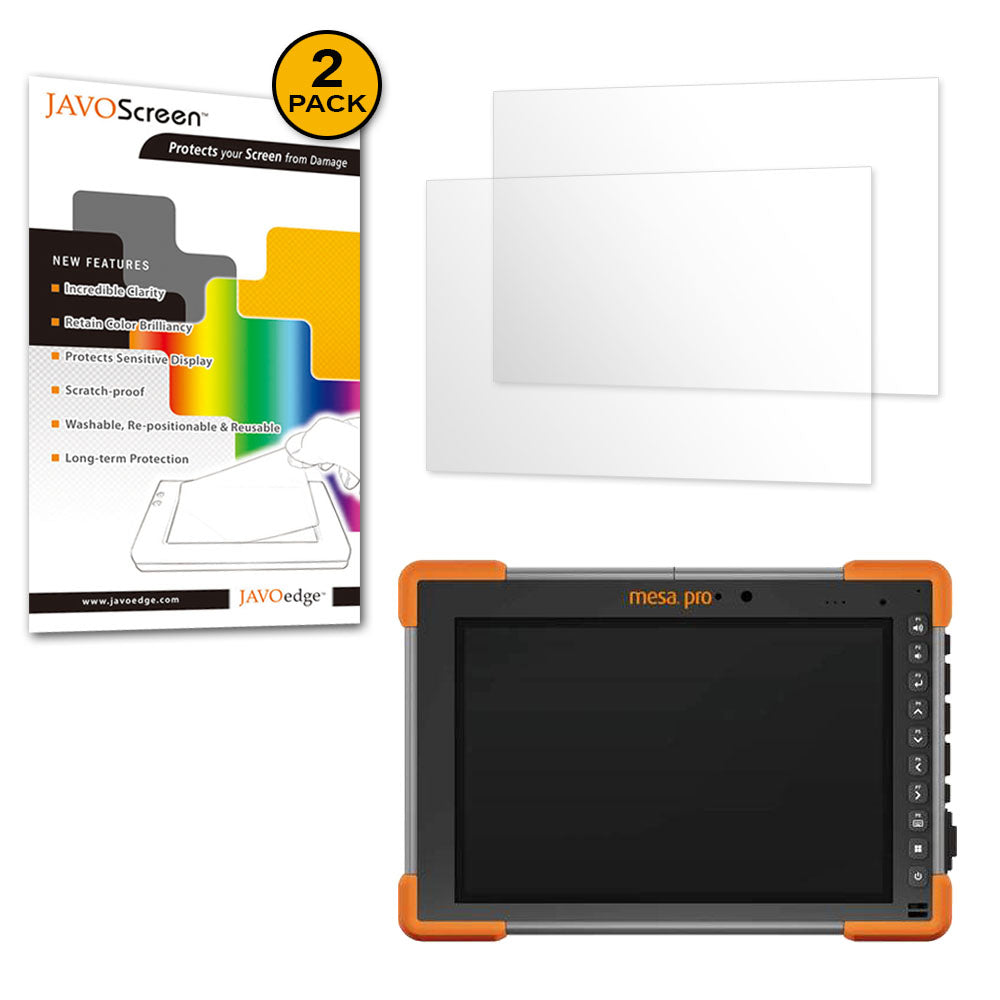 JAVOedge Anti-Glare or Ultra Clear Screen Protector for Juniper Systems MESA PRO Tablet (2 PACK), A Defensive Armor Against Scratches