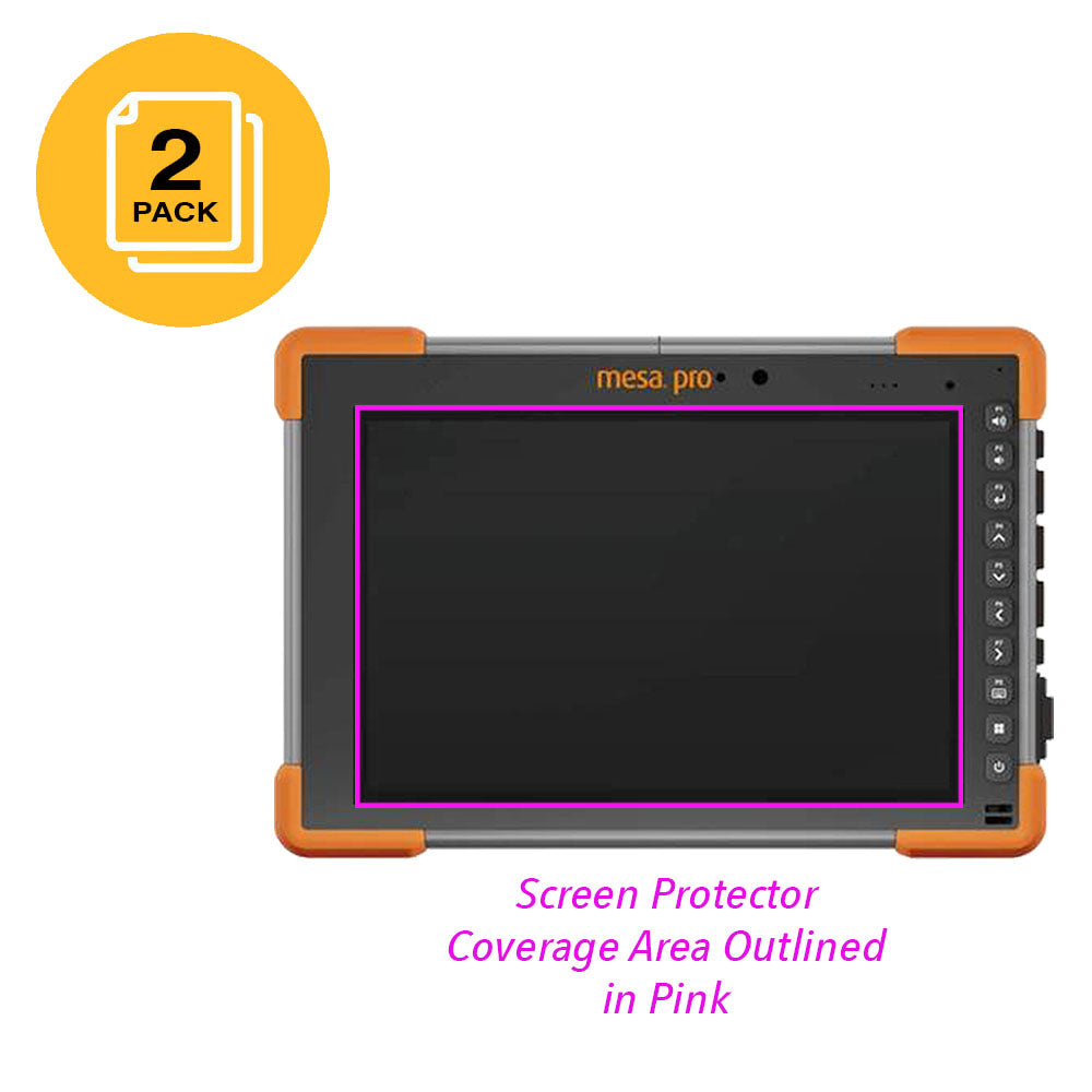 JAVOedge Anti-Glare or Ultra Clear Screen Protector for Juniper Systems MESA PRO Tablet (2 PACK), A Defensive Armor Against Scratches