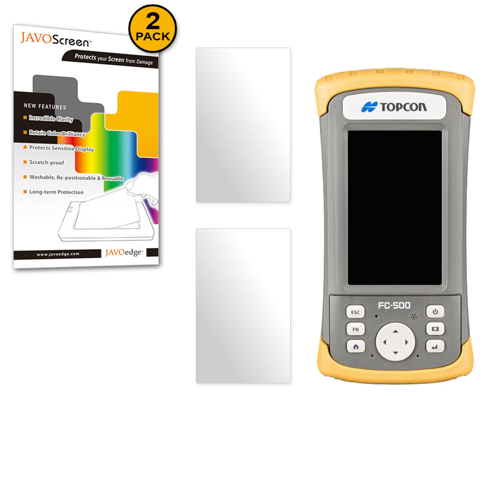 JAVOedge Anti-Glare Screen Protector for Topcon FC-500 (2 Pack)