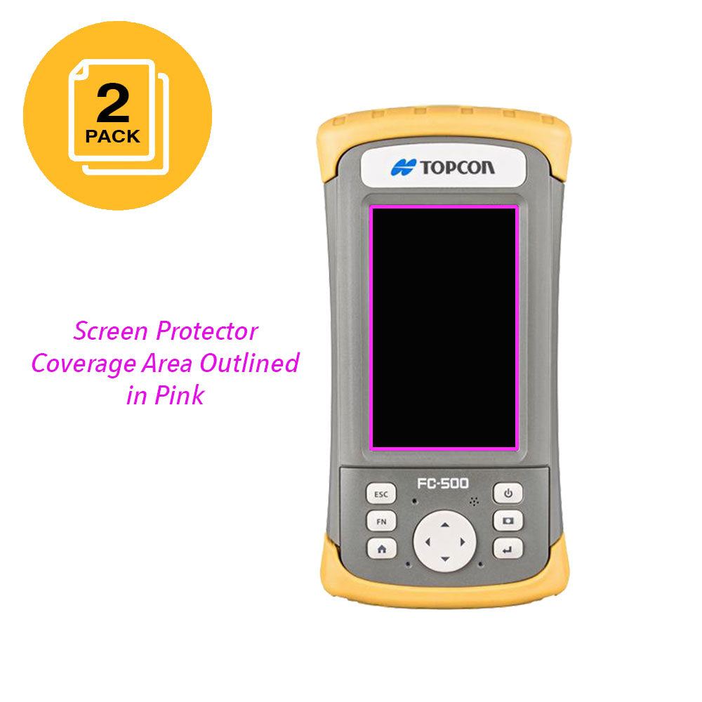 JAVOedge Anti-Glare Screen Protector for Topcon FC-500 (2 Pack)