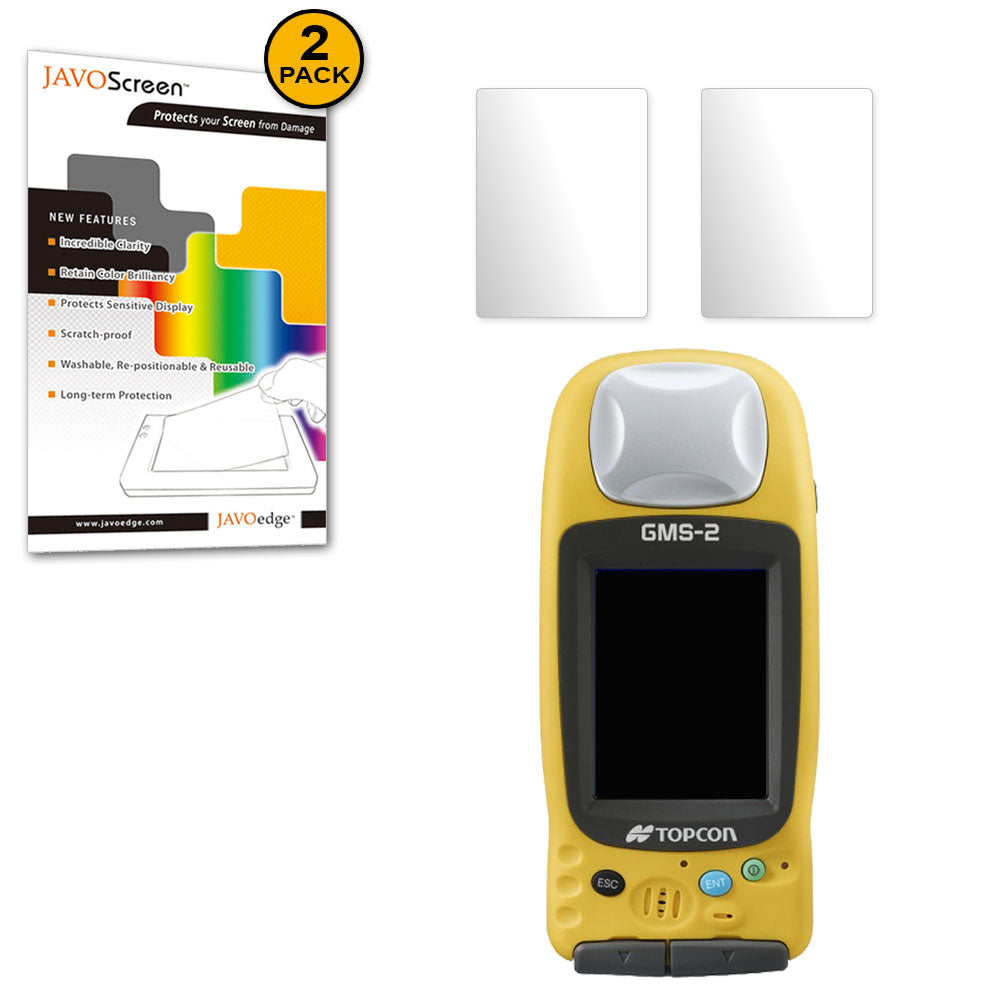 JAVOedge Anti-Glare Screen Protector for Topcon GMS-2 (2 Pack)