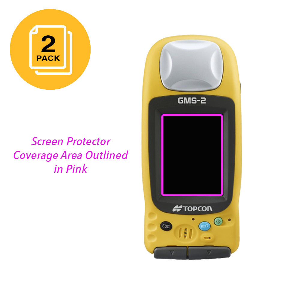 JAVOedge Anti-Glare Screen Protector for Topcon GMS-2 (2 Pack)