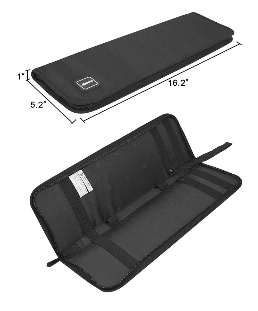 JAVOedge Two Tie Storage Zipper Case for Luggage, Work, Transport