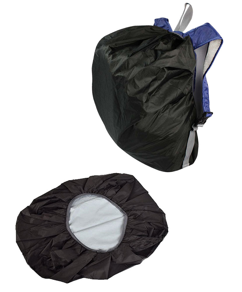 JAVOedge Black Backpack Cover for Protecting Contents for Travel, Hiking, Camping, Outdoors
