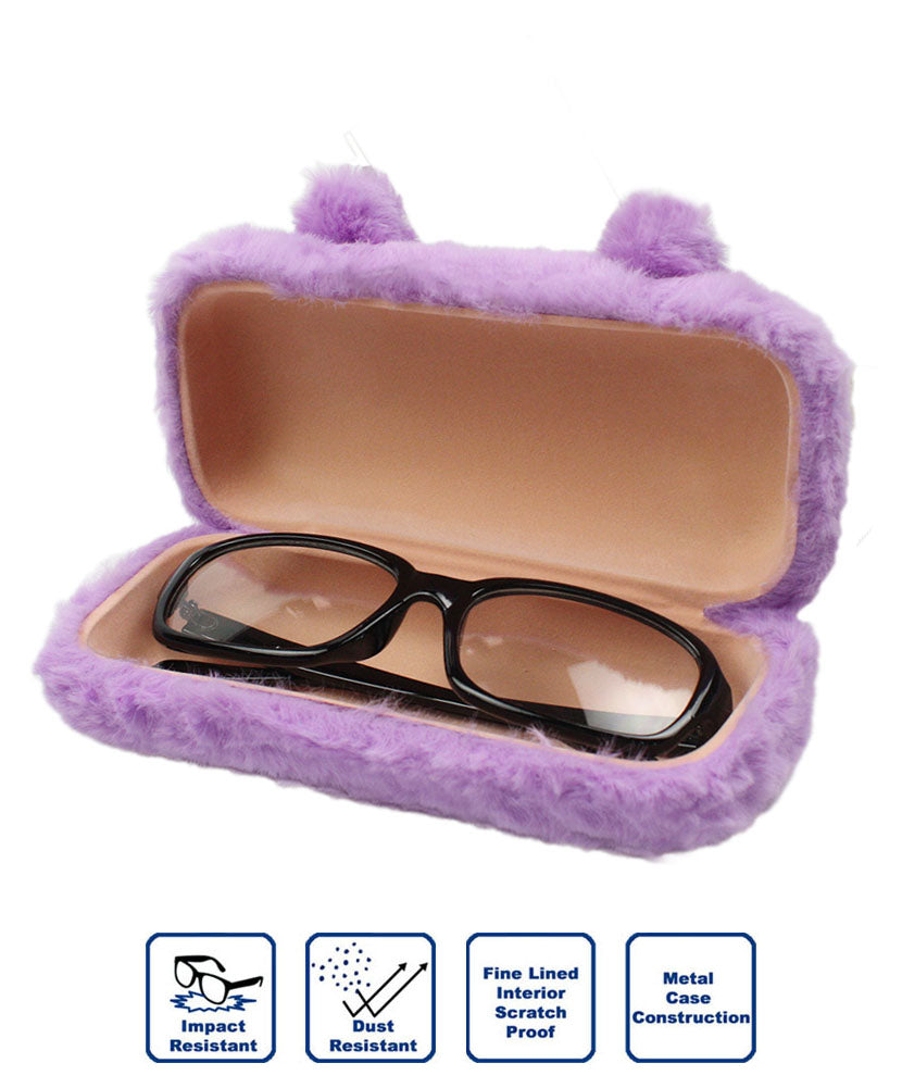JAVOedge Children's Various Pattern Hard Eyeglass Case Glasses for Kid