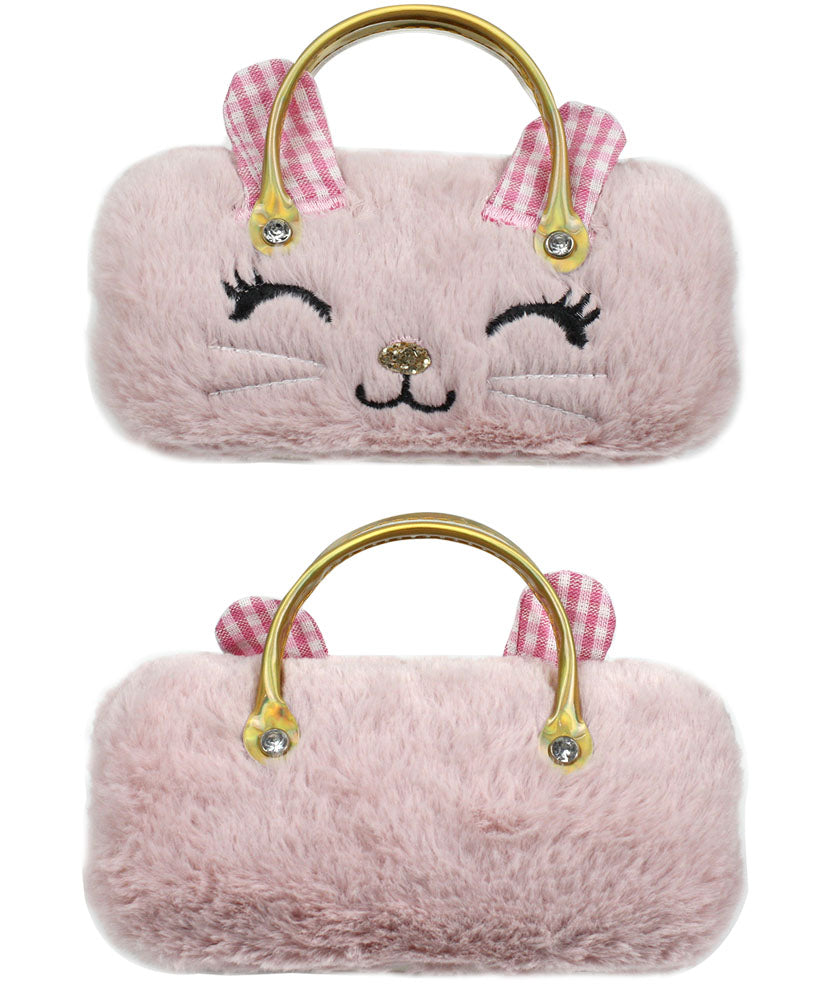 Furry Pink With Handles
