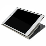JAVOedge Classic Stripe Folio Case for the Apple iPad Mini 3 (Grey)