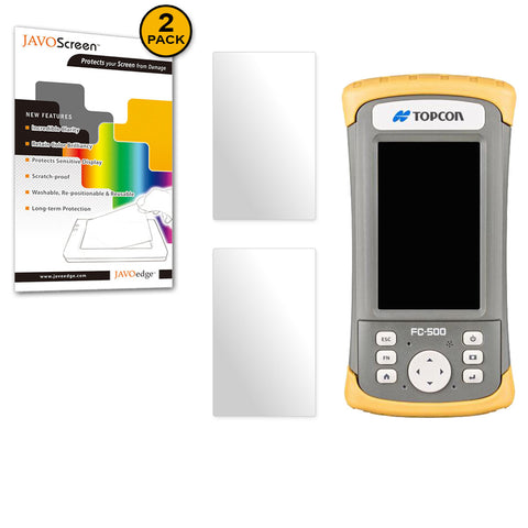 JAVOedge Ultra Clear Screen Protector for Topcon FC-500 (2 Pack)
