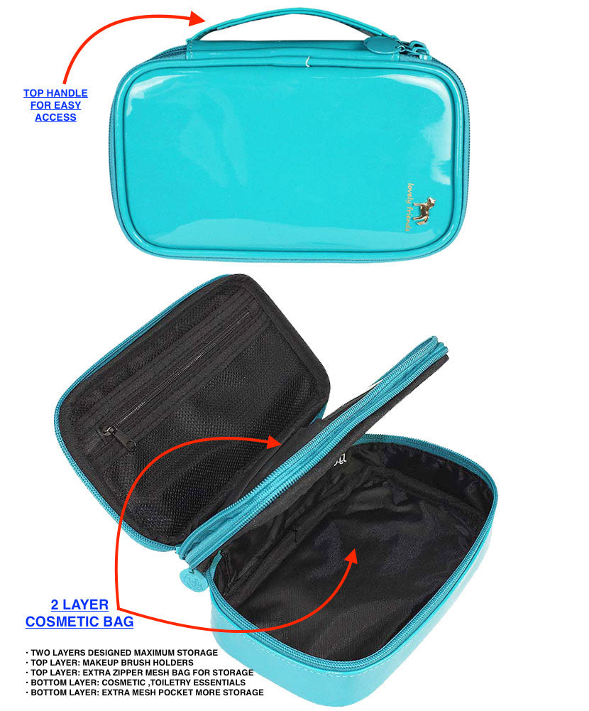 7 PCS Brush Set + Blue [Medium Bag]